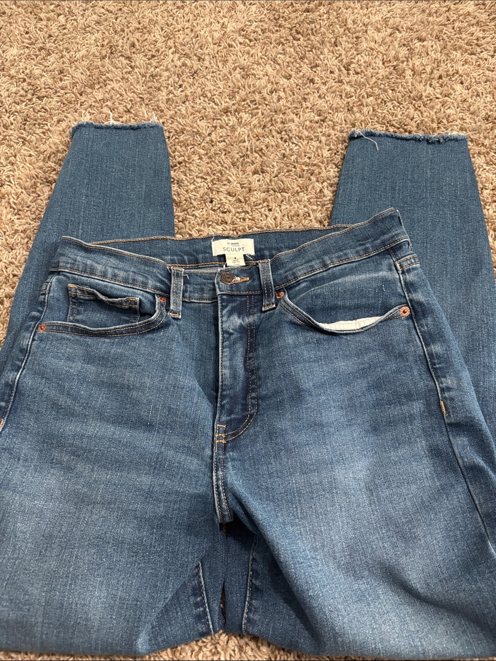 Maurices High-Rise Jeans in Medium Blue Wash